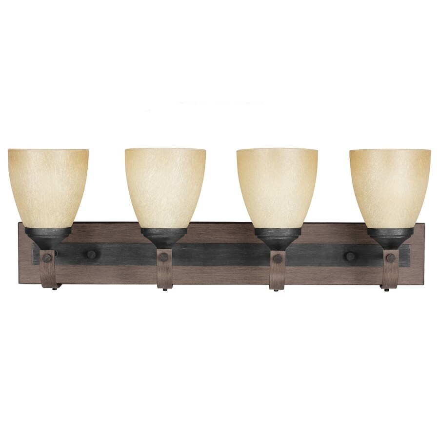 Sea Gull Lighting 4480404-846 Corbeille 4-Light Stardust LED Traditional Vanity Light