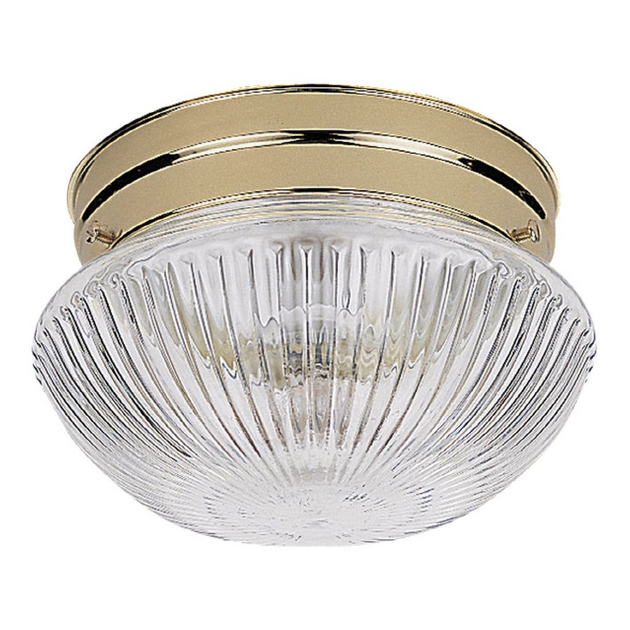 Sea Gull Lighting Brass Ceiling Flush Mount at Lowes.com