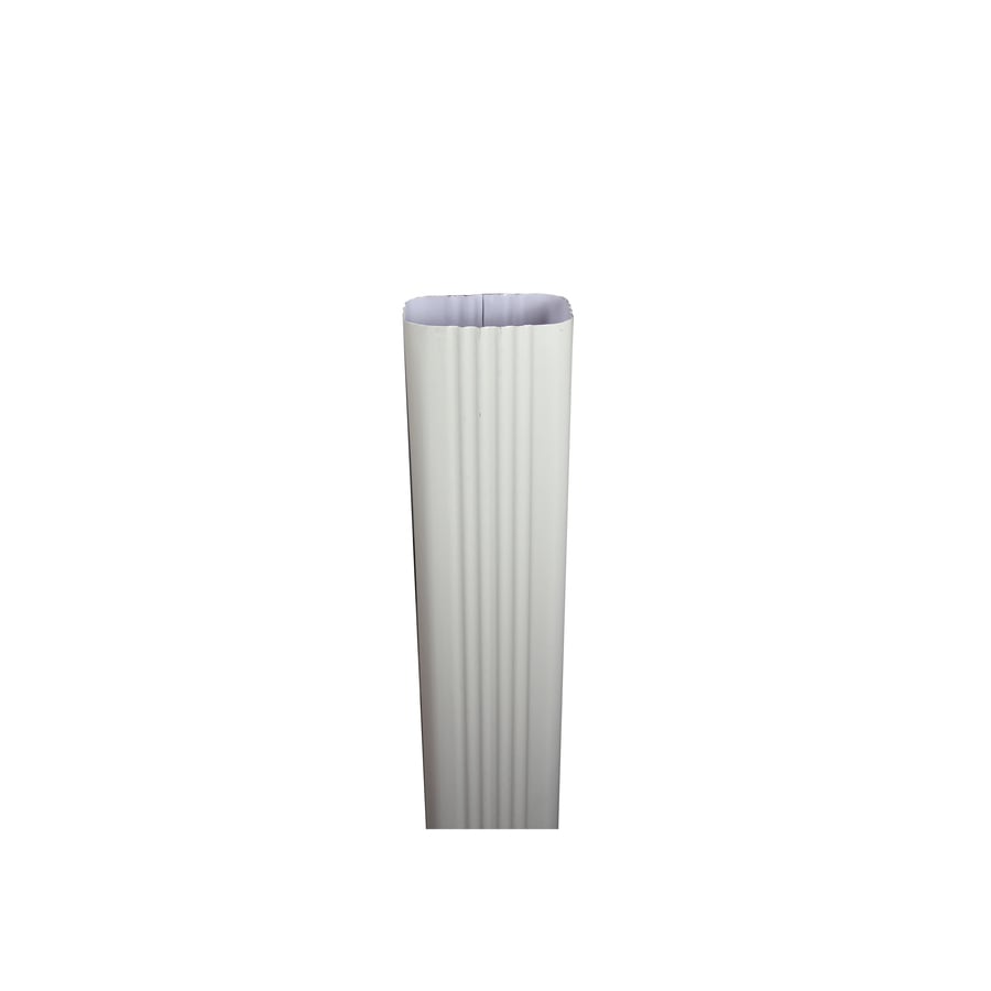 Spectra 3EXTRTCR Metal 2-in Cream Downspout Extension