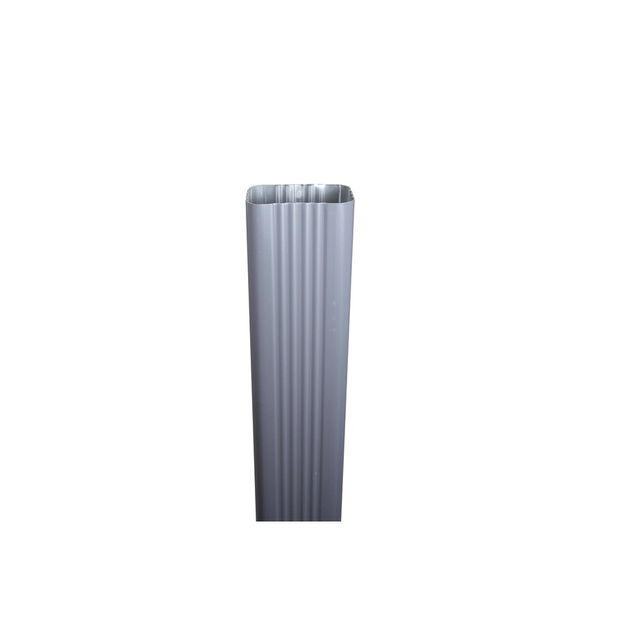 Spectra 3EXTRTTG Metal 2-in Tuxedo Gray Downspout Extension