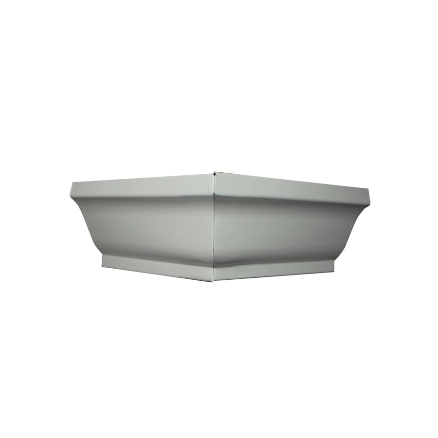 Spectra 5in x 7.25in K Style Gutter Outside Corner in the Gutters