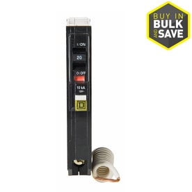 Square D Qo 20-Amp 1-Pole Combination Arc Fault Circuit Breaker