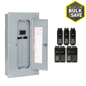 UPC 785901977278 product image for Square D 48-Circuit 24-Space 100-Amp Main Breaker Load Center (Value Pack) | upcitemdb.com