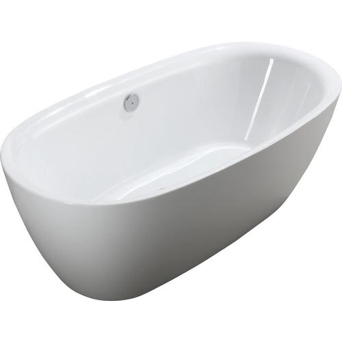 Bellaterra Home 31.5-in W x 66.9-in L White High Gloss ...