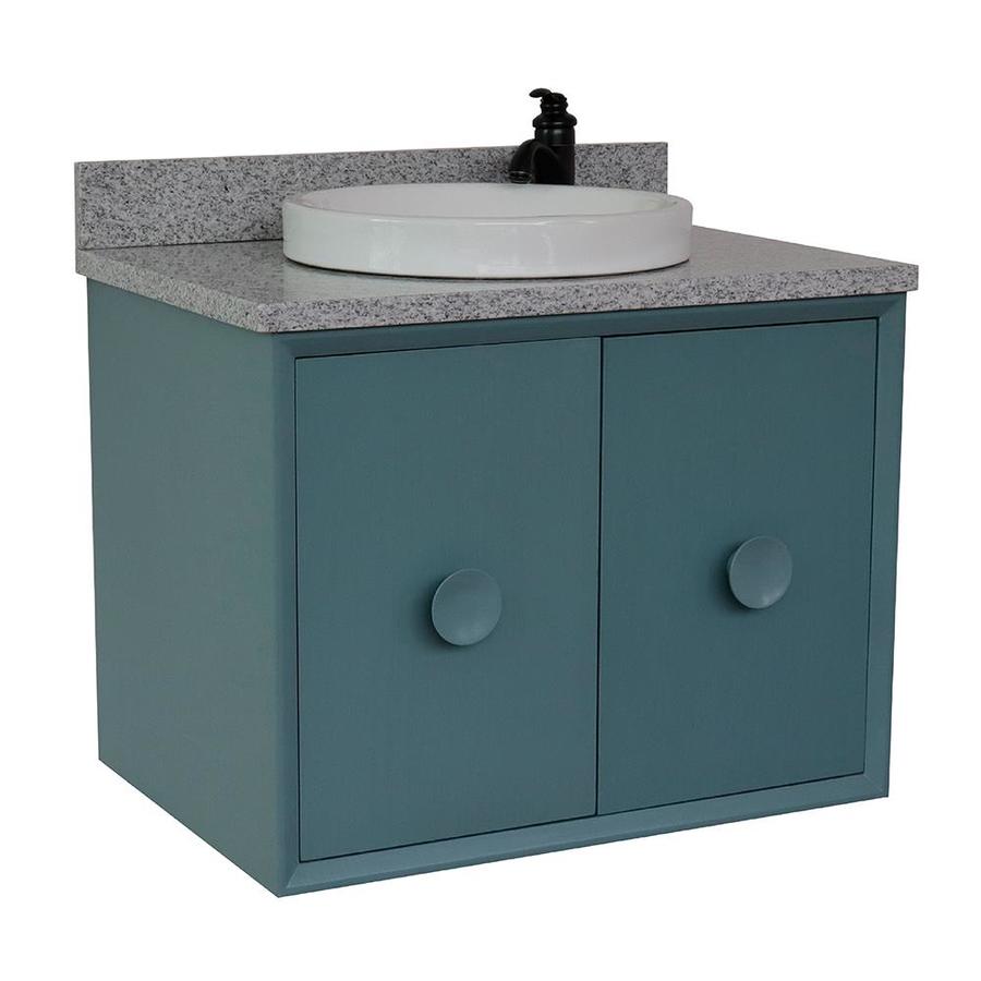 Bellaterra Home LV0400CABABGYRD Single Vanity 31in Aqua Blue Single