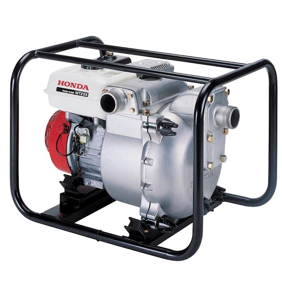 Honda Wb30 Hp Cast Iron Gas Powered Utility Pump In The Water Pumps Department At Lowes Com