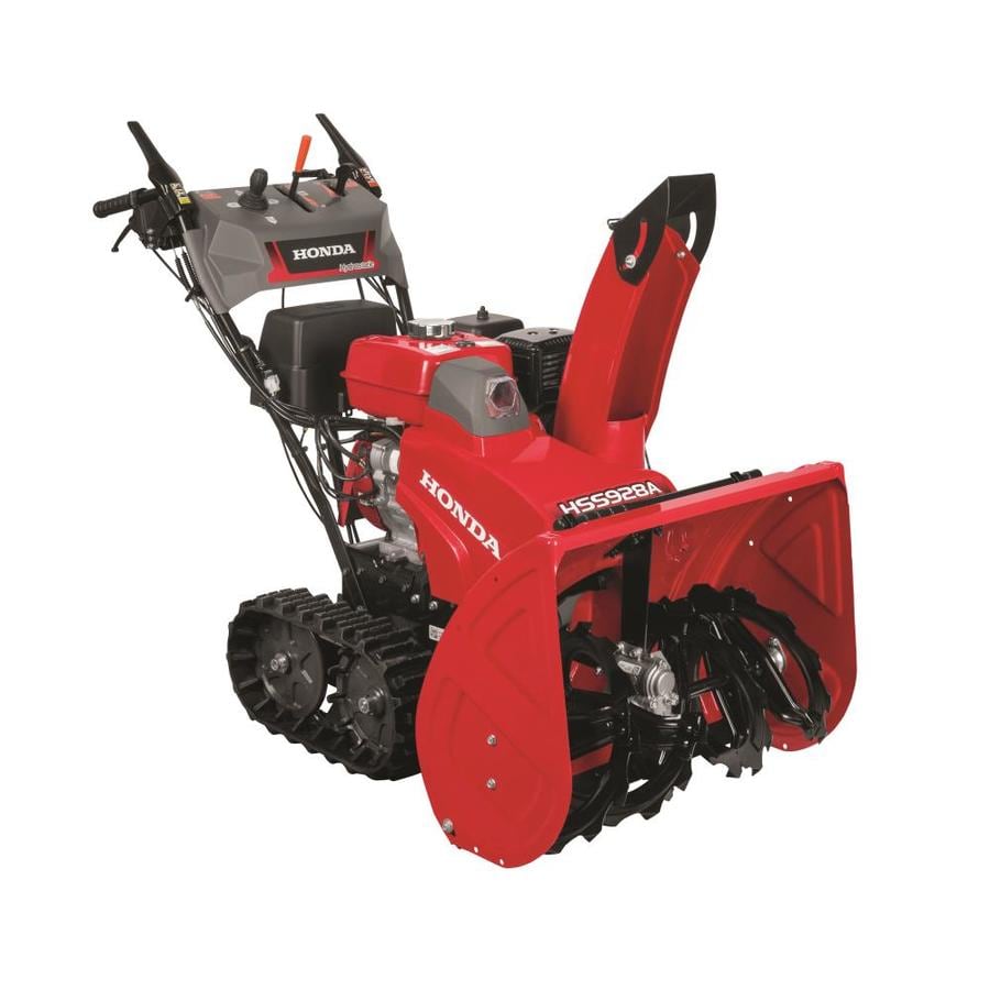 Honda 660790 HS928 28-in 270-cc Two-Stage Self-Propelled Gas Snow Blower with Pull Start; Power Steering; Headlight(s)