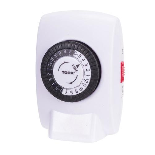 TORK 1Outlet Mechanical Lighting Timer at