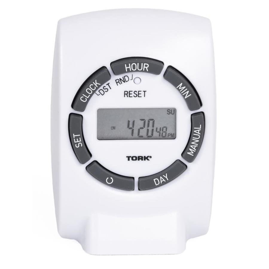 TORK Digital Residential Lighting Timer at Lowes.com