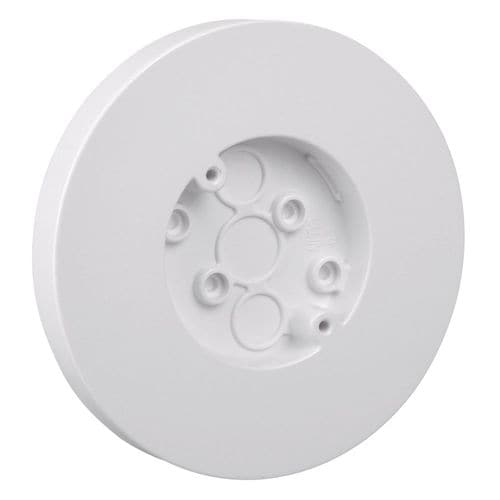 Carlon White Plastic Old Work Shallow Round Ceiling Wall Electrical Box At Lowes Com