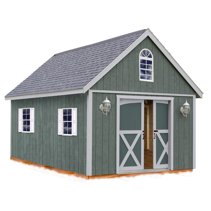 Shop Best Barns (Common: 12-ft x 16-ft; Interior 