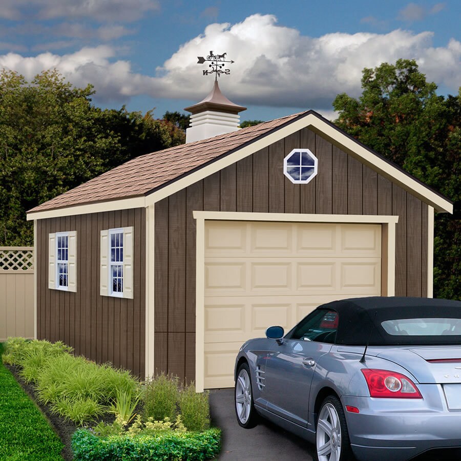 Best Barns 12-ft x 20-ft Sierra without floor Gable Engineered Storage ...