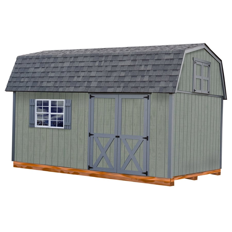 Best Barns (Common: 10-ft x 16-ft; Interior Dimensions: 9 