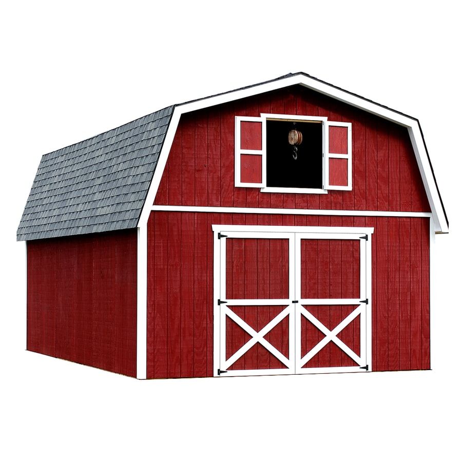 Shop Best Barns Roanoke Without Floor Gambrel Engineered ...
