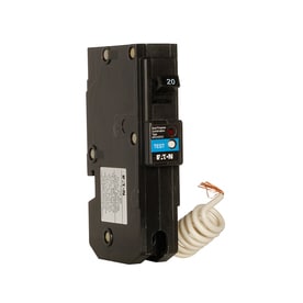 Eaton Type Br 20-Amp 1-Pole Dual Function AFCI/GFCI Circuit Breaker