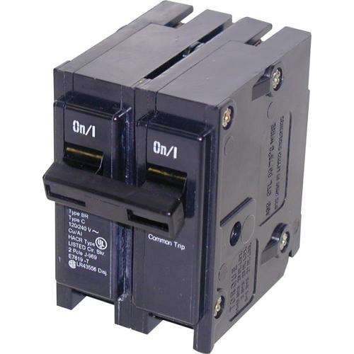 Eaton Type Br 40-amp 2-pole Standard Trip Circuit Breaker In The 