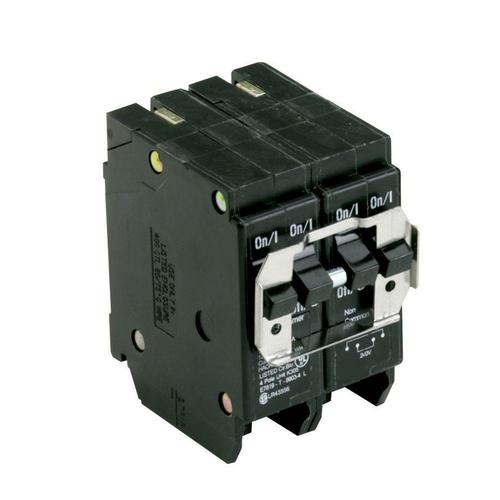 Eaton Type BR 30-Amp 4-Pole Quad Circuit Breaker in the Circuit ...