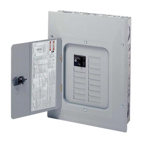 Eaton 100-Amp 12-Spaces 20-Circuit Main Breaker Load Center in the ...