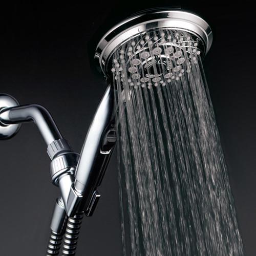 HotelSpa 7-Setting Hand Shower with On//Off Pause 4 4 1422 Chrome