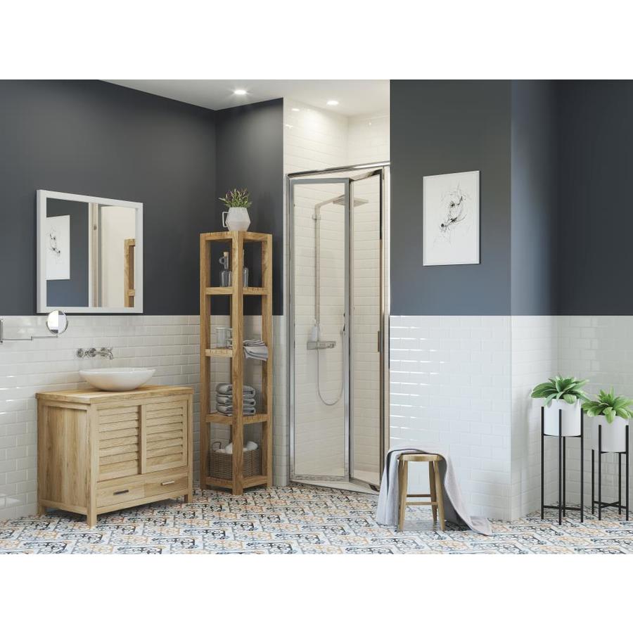 Coastal Shower Doors Paragon 36 In To 36 75 In W Framed Hinged