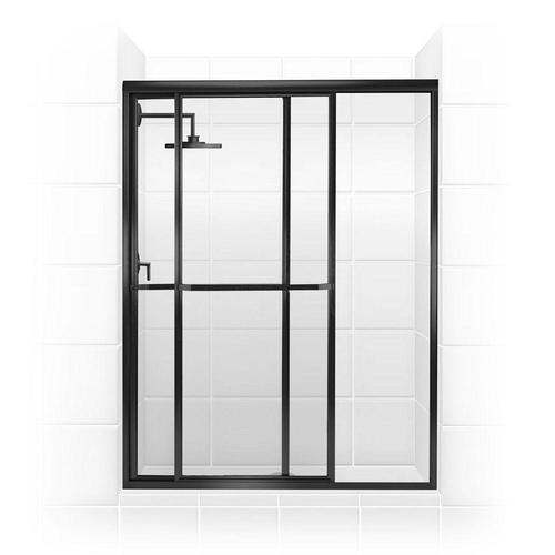 Coastal Shower Doors Paragon 66.3125in H x 42in to 43.5in W Framed