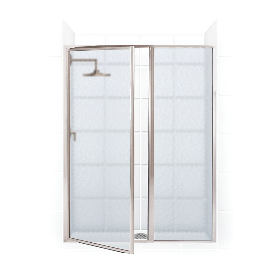 Coastal Shower Doors Legend 53 5 In To 55 In W Framed Hinged