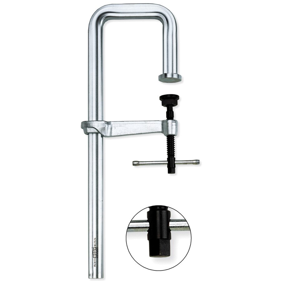 BESSEY 4800J-20 20-in Capacity 7-in Throat Depth J Series Heavy Duty Step-Over Clamp
