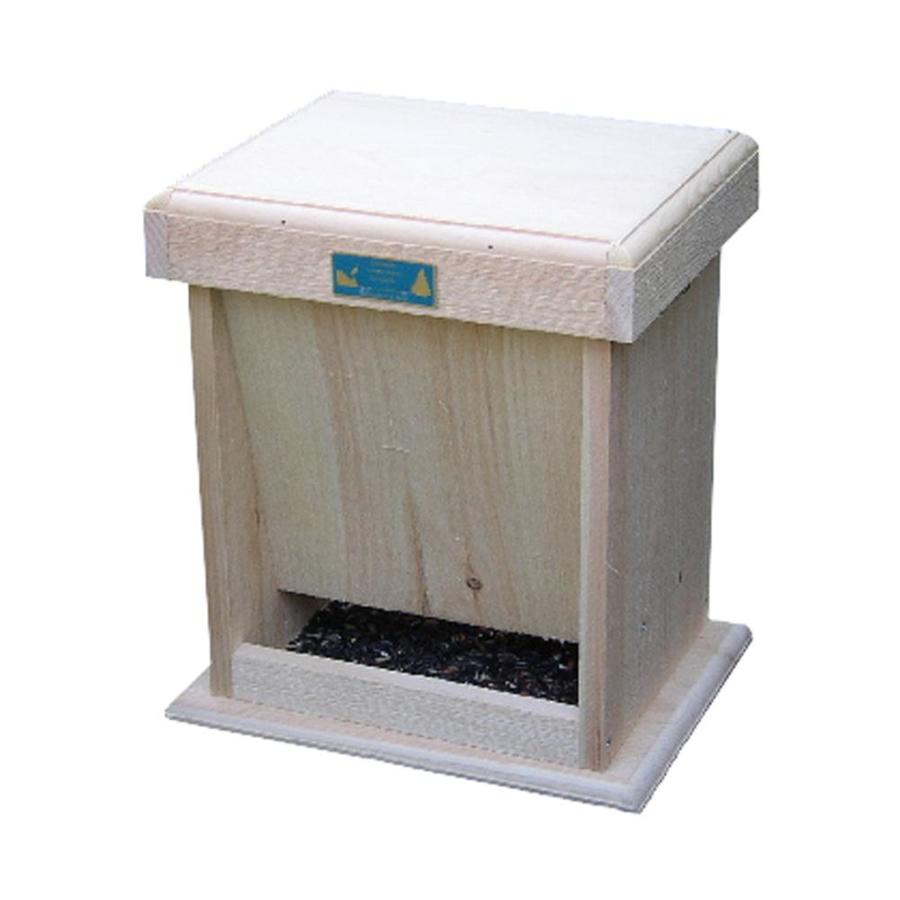 Coveside Conservation Wood Hopper Bird Feeder at Lowes.com