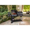 Shop Char-Griller Duo Black Dual-Function Combo Grill at Lowes.com