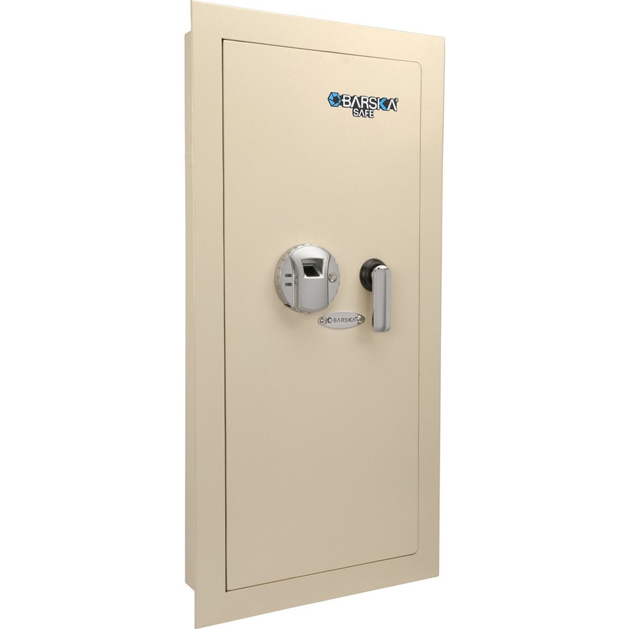 Barska 0.82cu ft Biometric Residential Wall Safe at