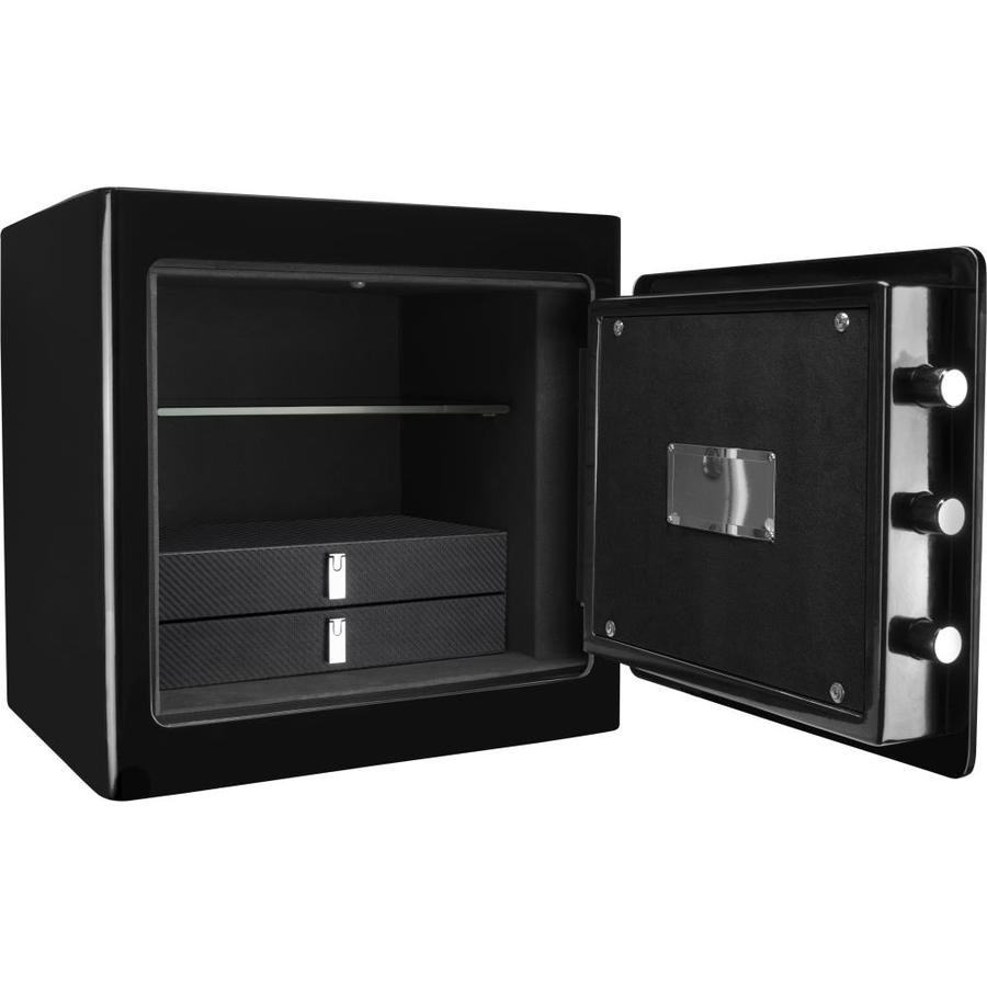 Barska 101 Cu Ft Electronickeypad Commercialresidential Wall Safe At