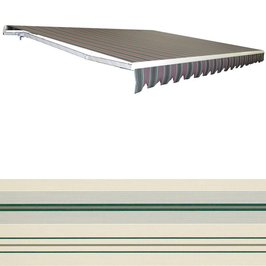 Americana Building Products LHC815-4914 Fabric Striped Patio Awning
