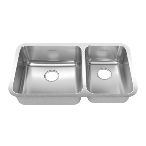 American Standard Prevoir 20-Gauge Double-Basin Undermount ...