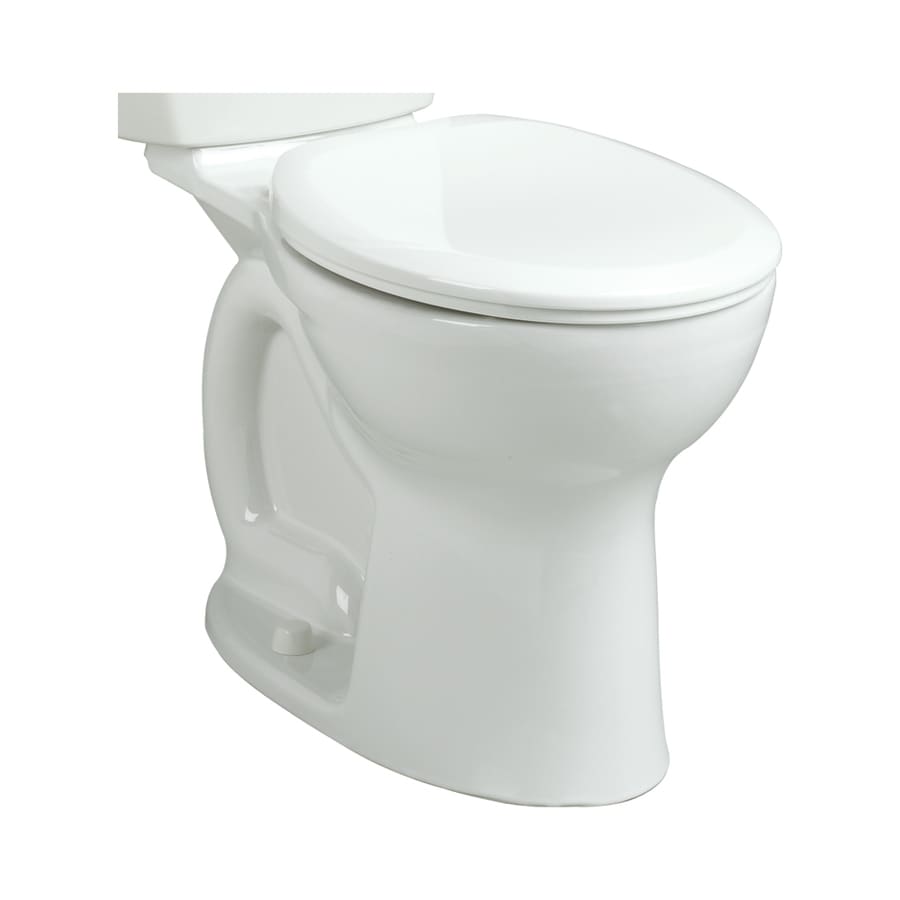 American Standard Cadet Chair Height White 12-in Rough-In Round Toilet ...