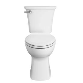 American Standard Edgemere White WaterSense Elongated Chair Height 2-Piece Toilet 12-in Rough-In Size