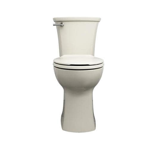 American Standard Edgemere Bone WaterSense Round Chair Height 2Piece Toilet 12in RoughIn Size