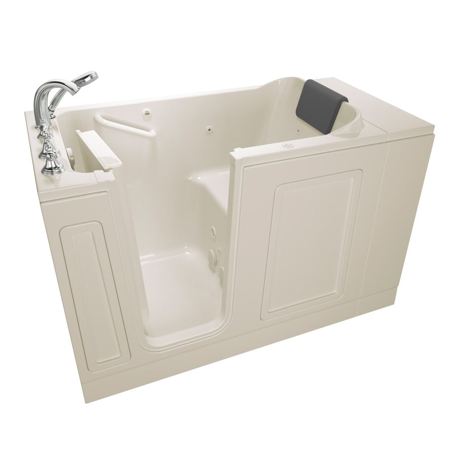 American Standard 50 5 In Linen Acrylic Walk Whirlpool Tub American Standard 50 5 In Linen Acrylic Walk Whirlpool Tub With Left Hand