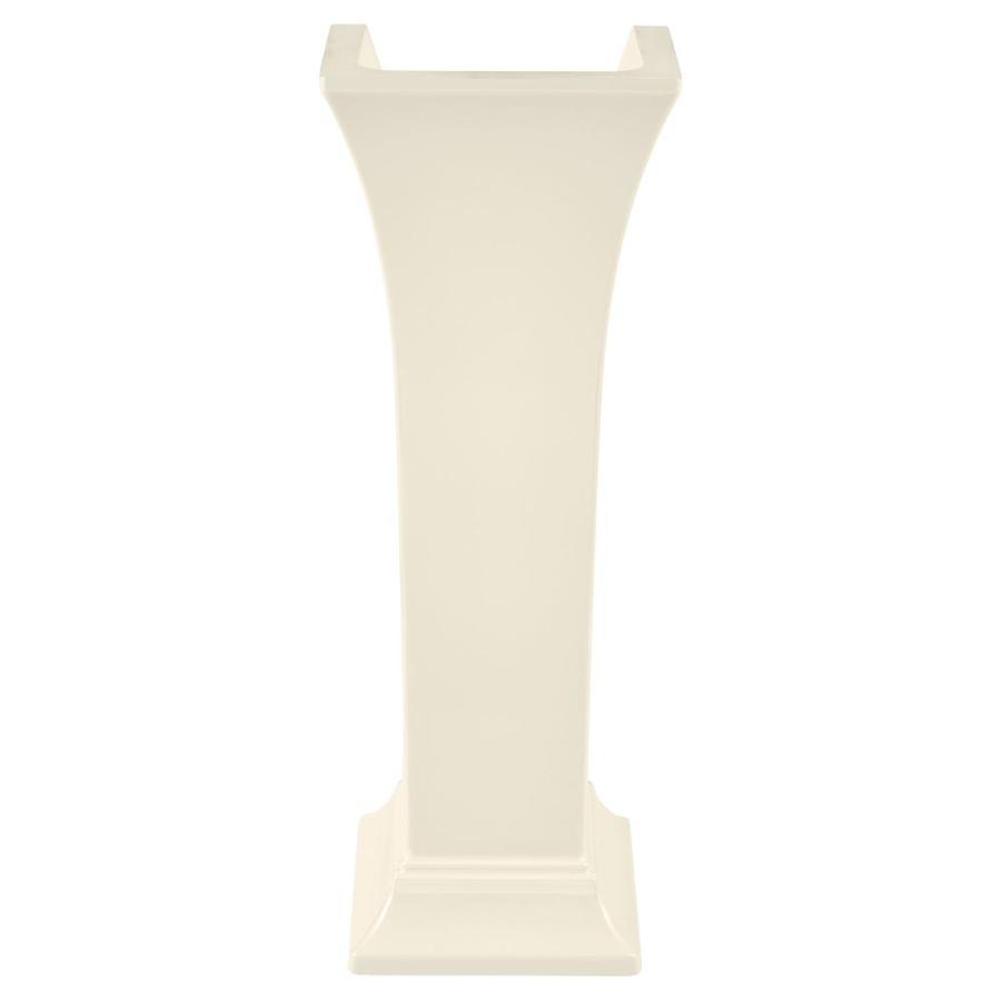 American Standard Town Square S 29in H Linen Fire Clay Pedestal Sink