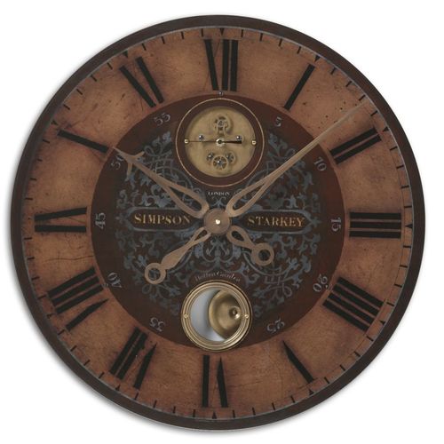Global Direct Analog Round Indoor Wall Clock at