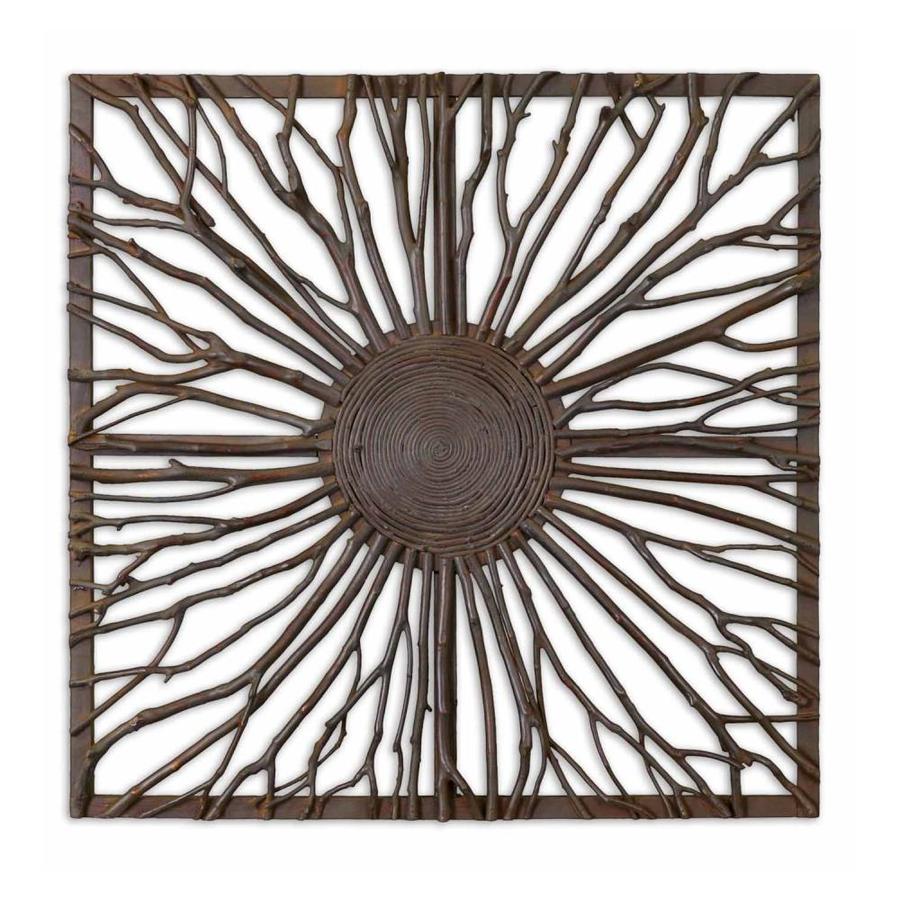 Global Direct 27in Square Wood Wall Decor at