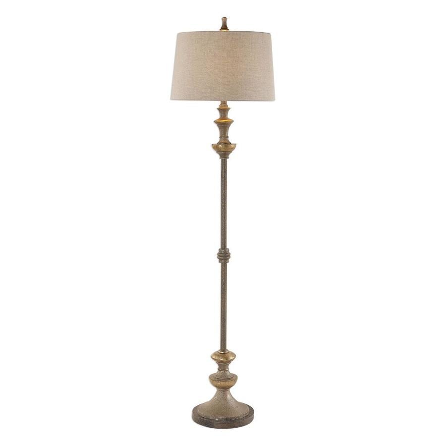 champagne gold floor lamp