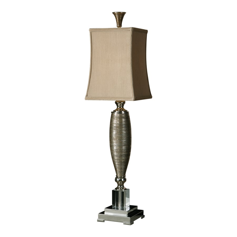 Global Direct 37 3 Way Metallic Porcelain And Chrome Table Global Direct 37 3 Way Metallic Porcelain And Chrome Table Lamp With Champagne Shade