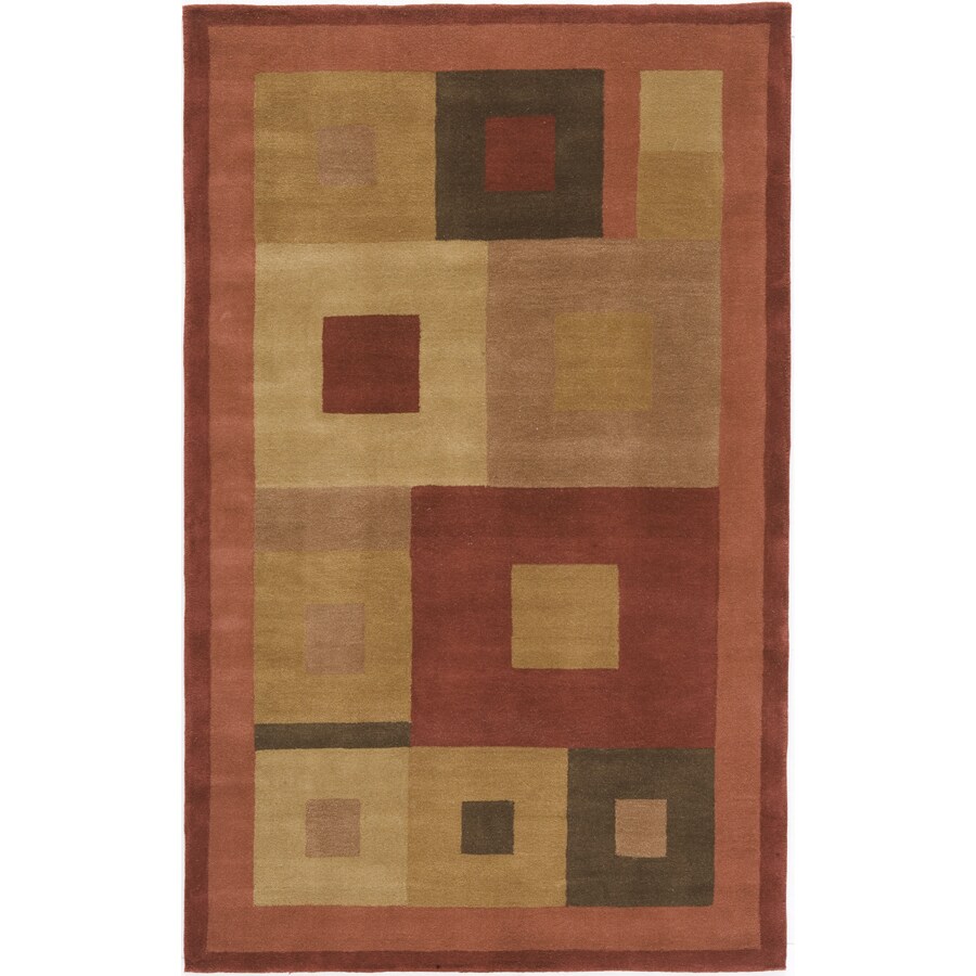 Rugs America 21066 2'3" x 10' Tribeca Red Area Rug