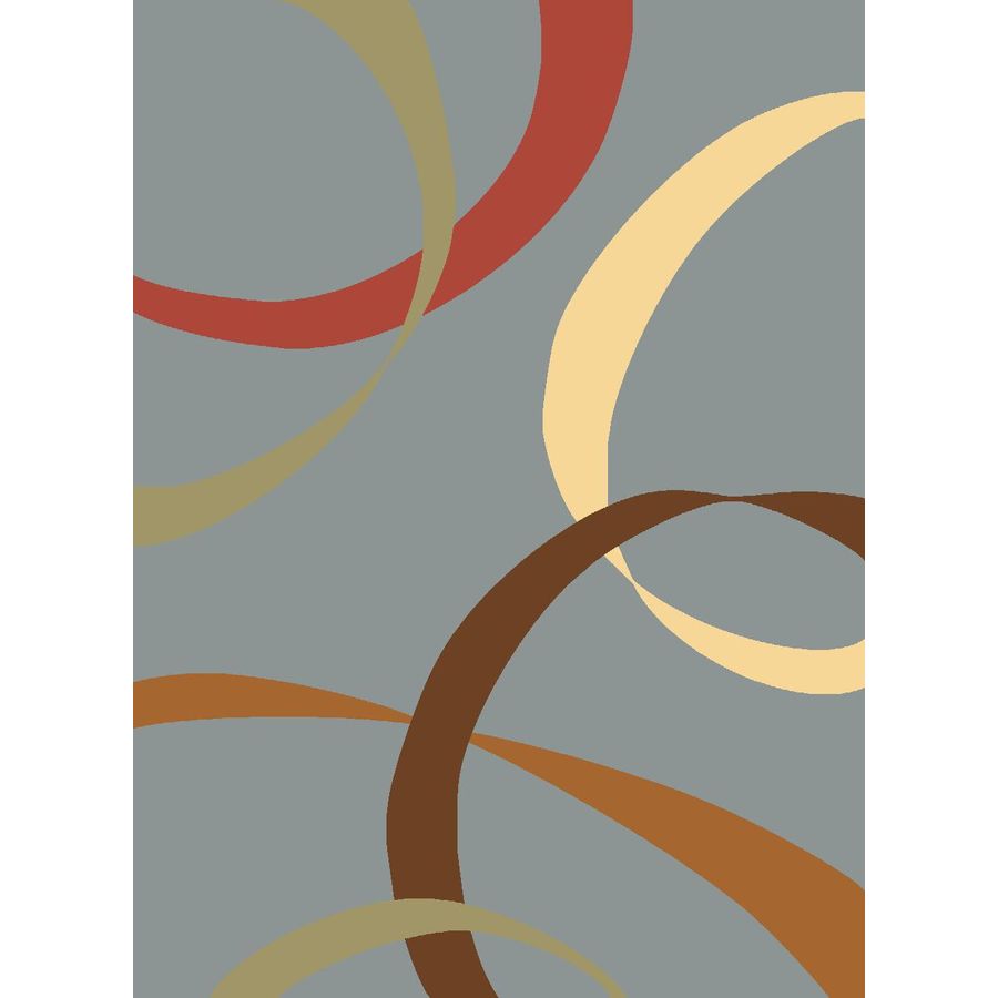 Rugs America 22275 Torino Rectangular Blue Transitional Woven Accent Rug (Common: 2-ft x 3-ft; Actual: 24-in x 35-in)