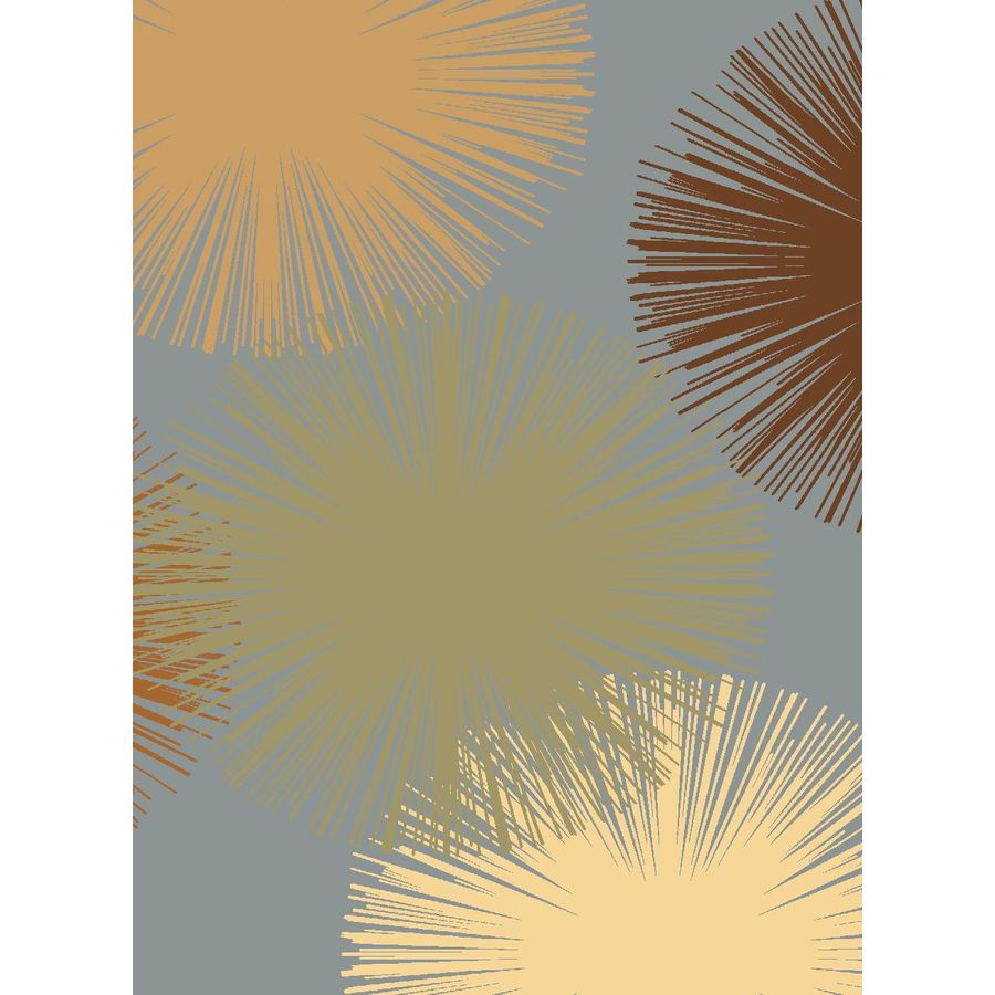 Rugs America 22359 Torino Rectangular Blue Transitional Woven Accent Rug (Common: 2-ft x 3-ft; Actual: 24-in x 35-in)
