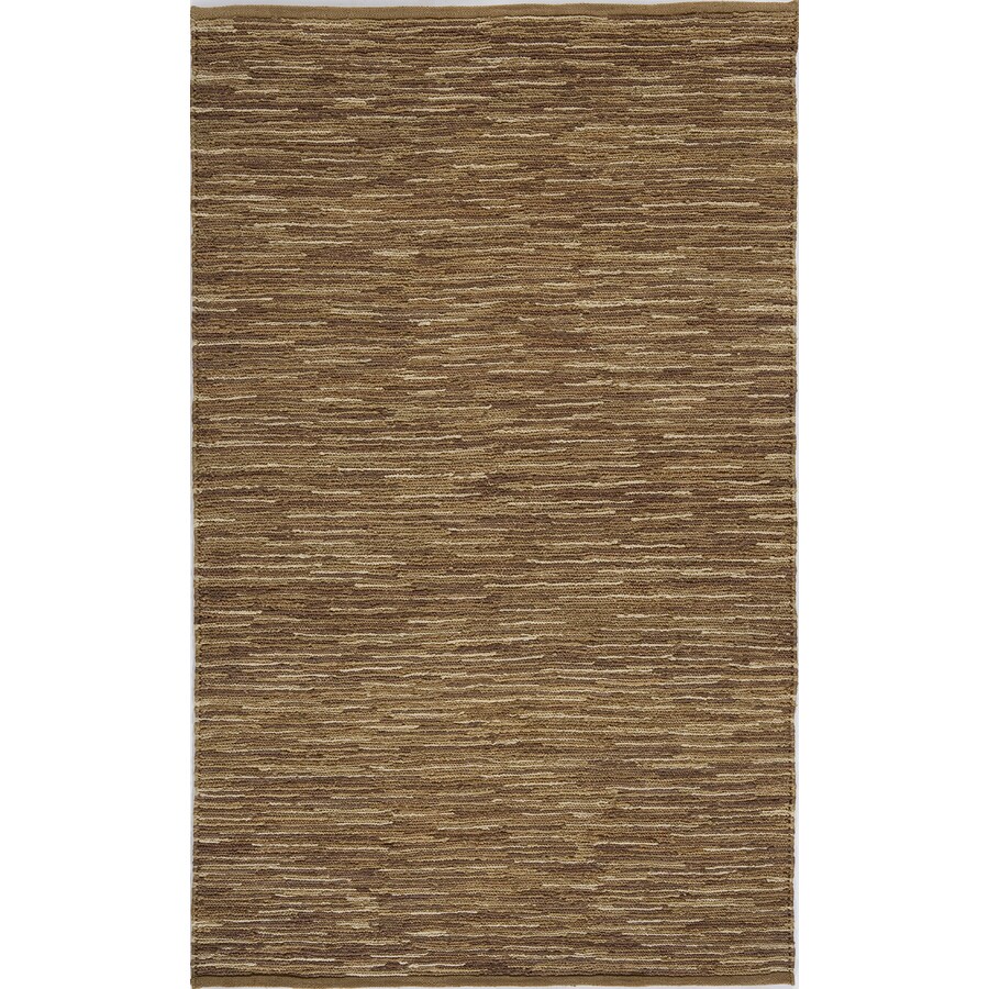 Rugs America 22800 Chelsea 18-in x 27-in Rectangular Brown Transitional Jute Accent Rug