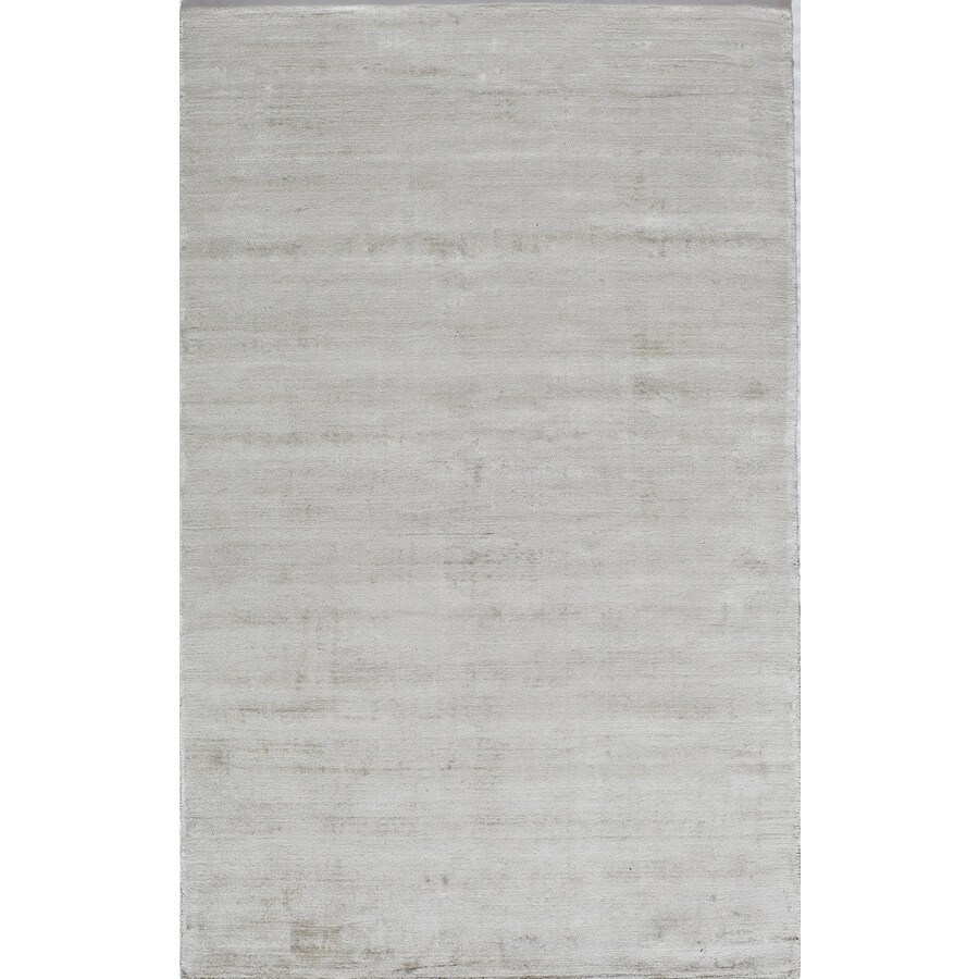 Rugs America RA25276 Kendall 8 X 10 (ft) Viscose Brilliant White Solid Area Rug