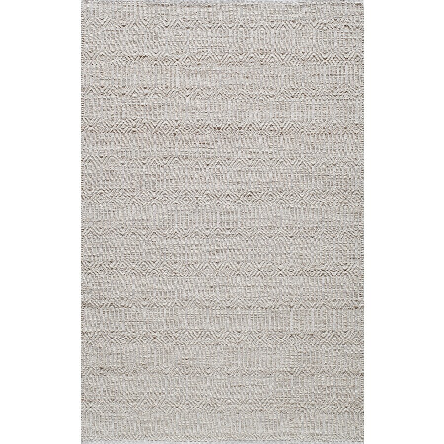 Rugs America RA25287 Emerson 5 X 8 (ft) Wool Tan Geometric Area Rug