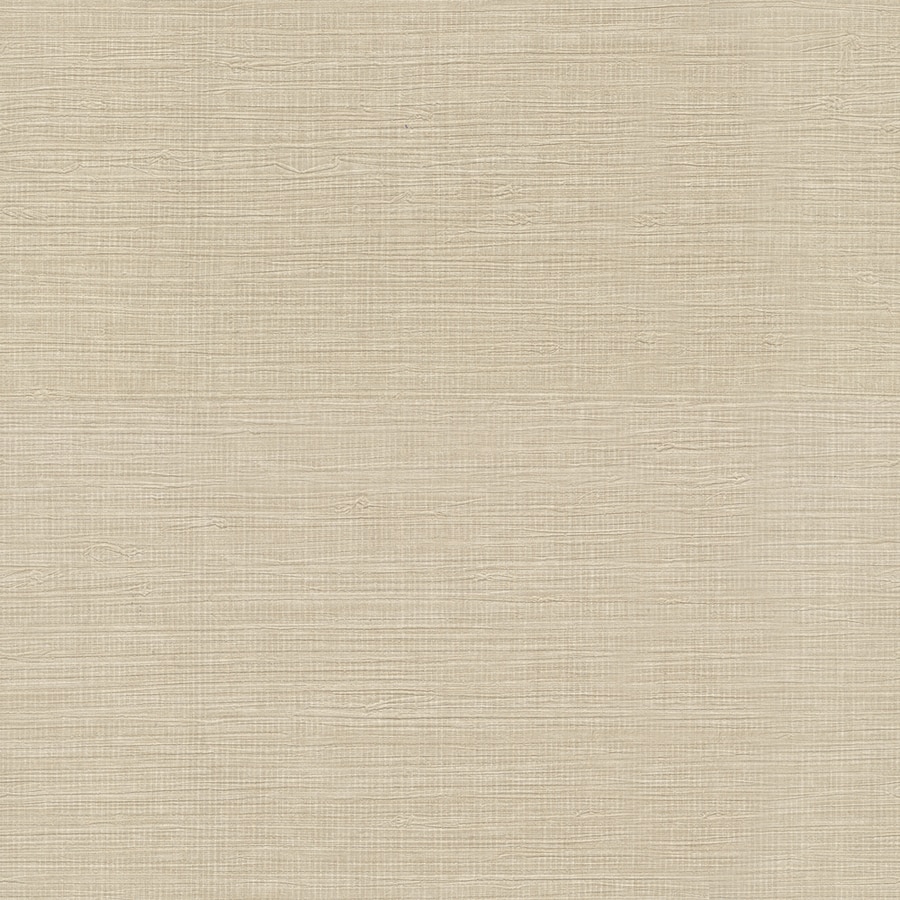 Allen + roth Beige Fabric-Backed Vinyl Unpasted Textured Wallpaper at