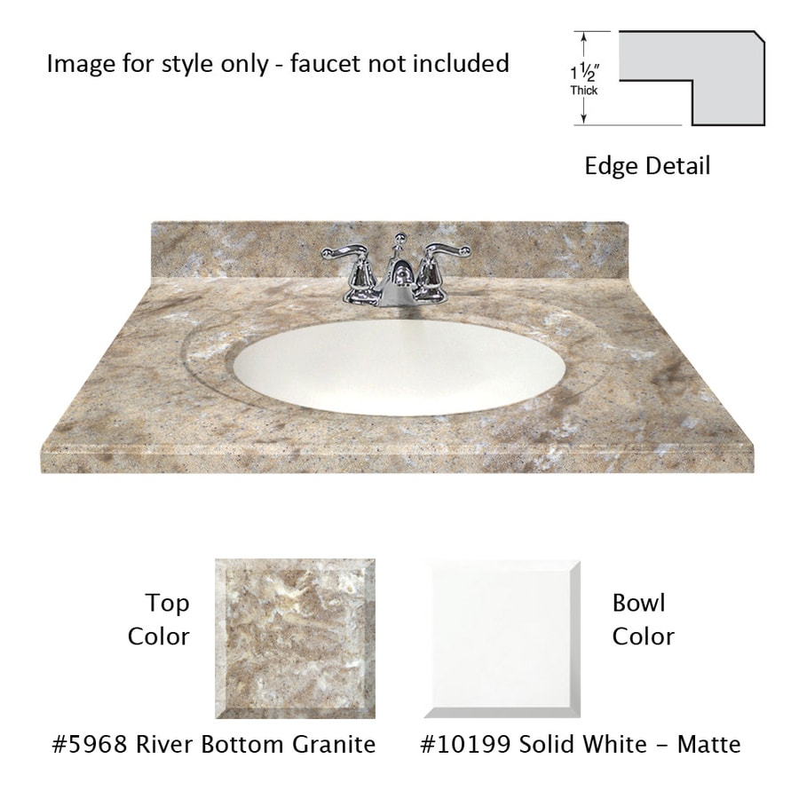 31 X 22 Quartz Vanity Top Ideas Us Marble Designer River Bottom Cultured Integral Single Desert Gold Granite Undermount Bathroom Vanity Top